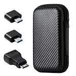 Made with durable PU material, the portable carrying case for RG35XX provide superior protection against damage, scratches, water resistance that ensure your retro handheld game console and its accessories are safe and secure.